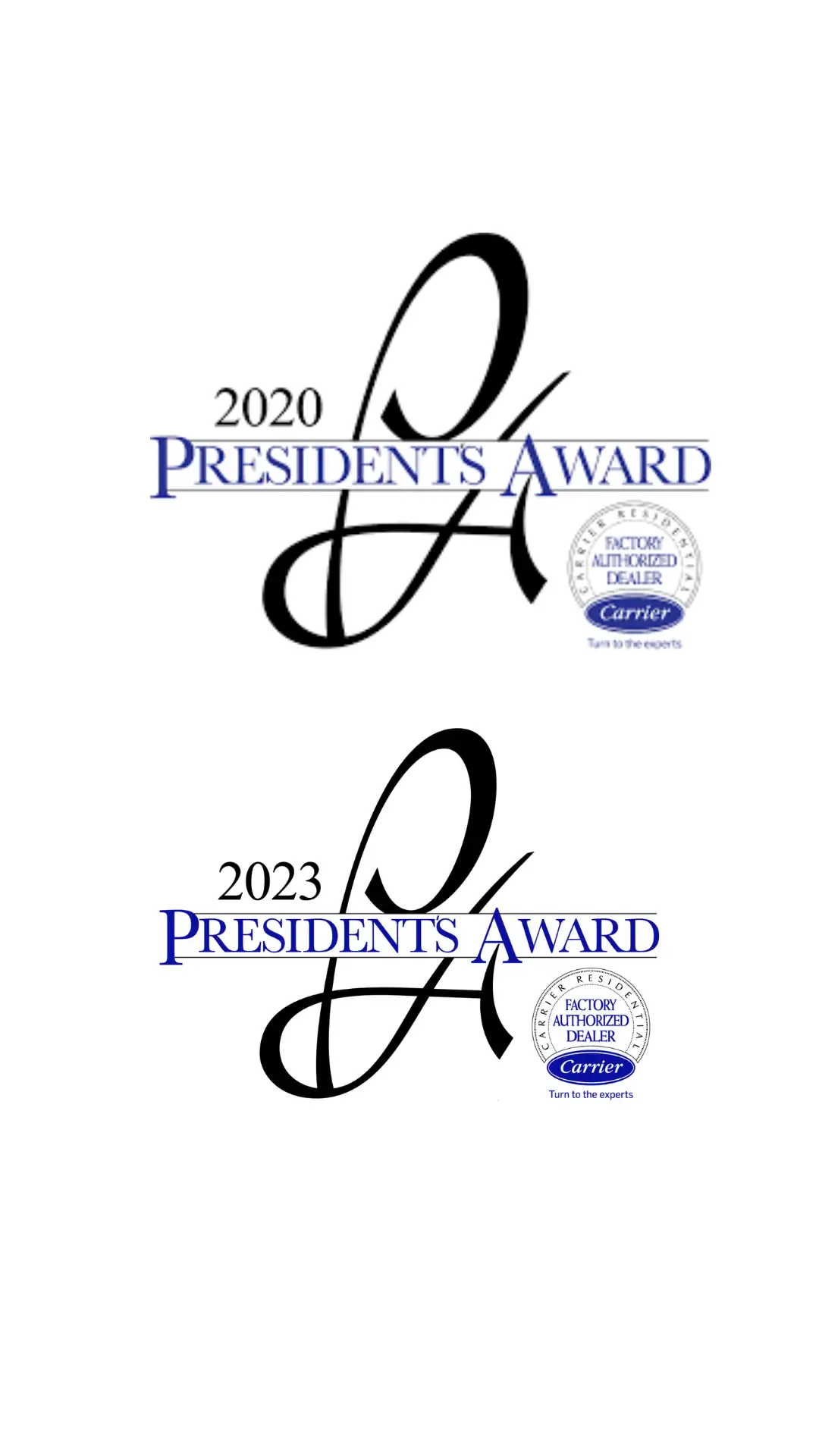 Carrier President's Award