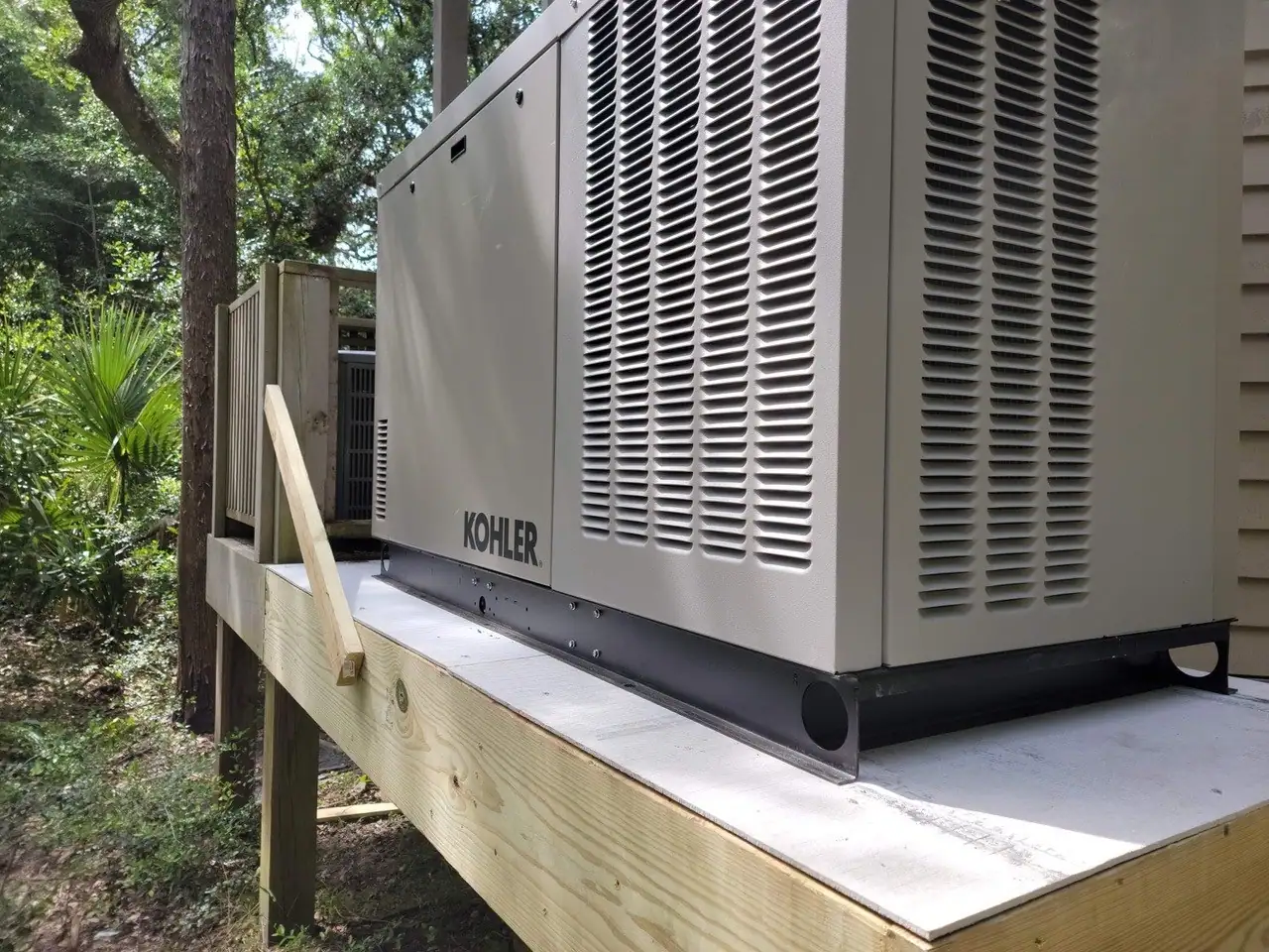 Kohler home standby generator installation