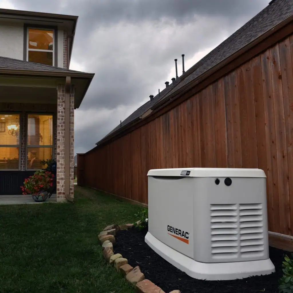 Grasten standby generator install