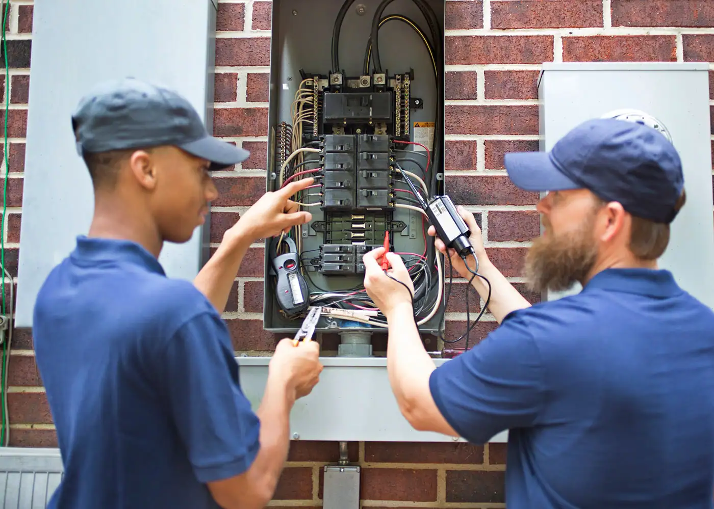 J&M electrician working
